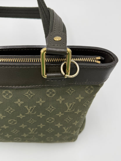 Louis Vuitton Borsa Lucile PM Monogram Mini Lin Kaki - Pally Vintage Closet