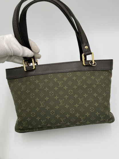 Louis Vuitton Borsa Lucile PM Monogram Mini Lin Kaki - Pally Vintage Closet