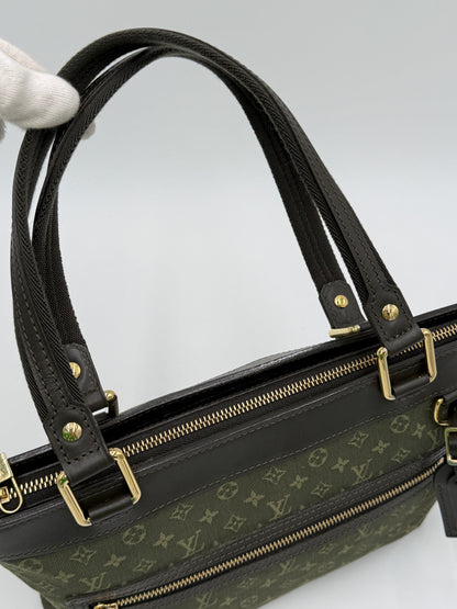 Louis Vuitton Borsa Lucile PM Monogram Mini Lin Kaki - Pally Vintage Closet