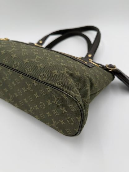 Louis Vuitton Borsa Lucile PM Monogram Mini Lin Kaki - Pally Vintage Closet