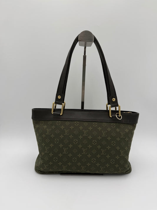 Louis Vuitton Borsa Lucile PM Monogram Mini Lin Kaki - Pally Vintage Closet