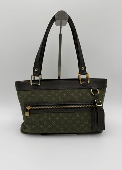 Louis Vuitton Borsa Lucile PM Monogram Mini Lin Kaki - Pally Vintage Closet
