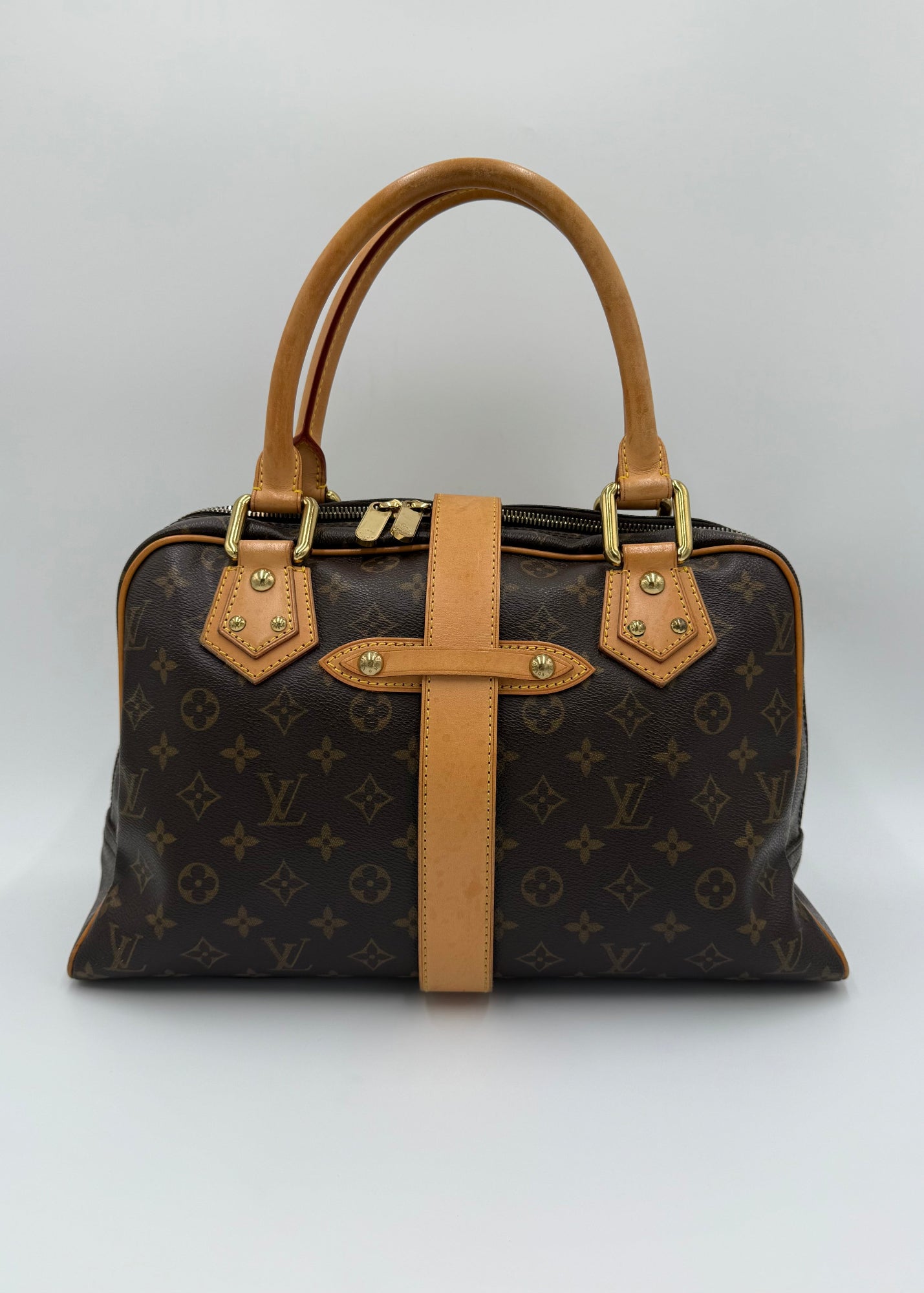 Louis Vuitton Borsa Manhattan GM Marrone