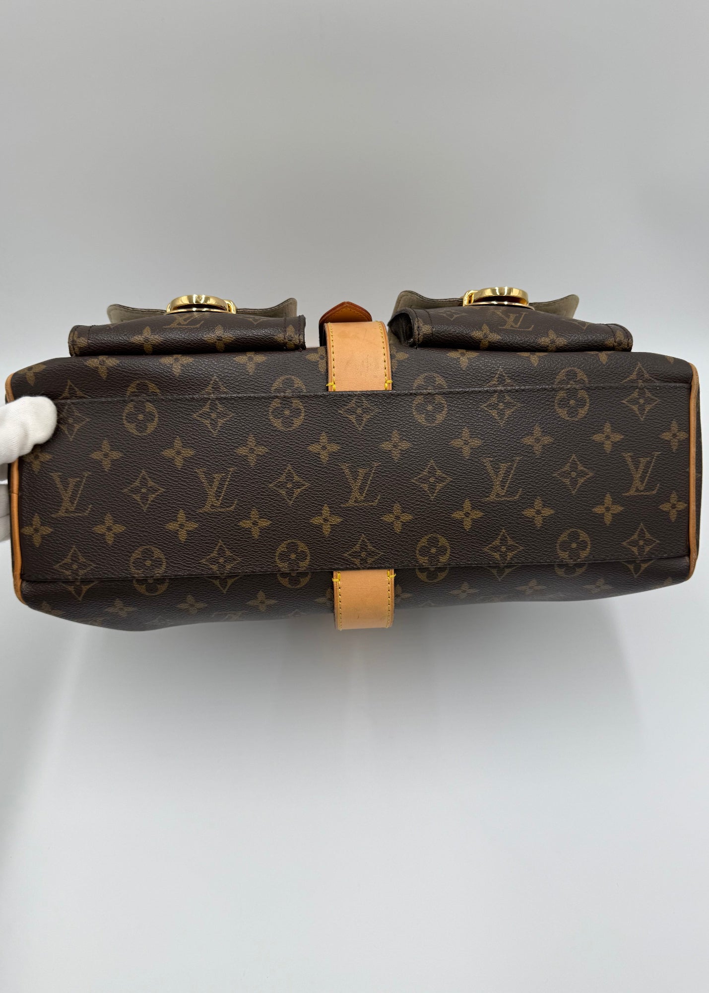 Louis Vuitton Borsa Manhattan GM Marrone