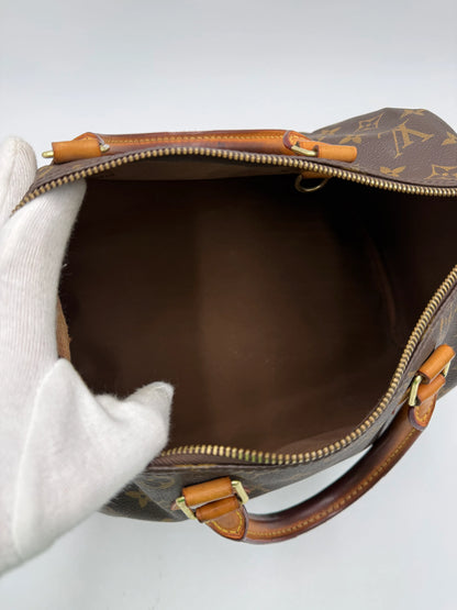 Louis-Vuitton-Borsa-Speedy-30-Monogram-Canvas-Marrone-69306097336644 - Pally Vintage Closet