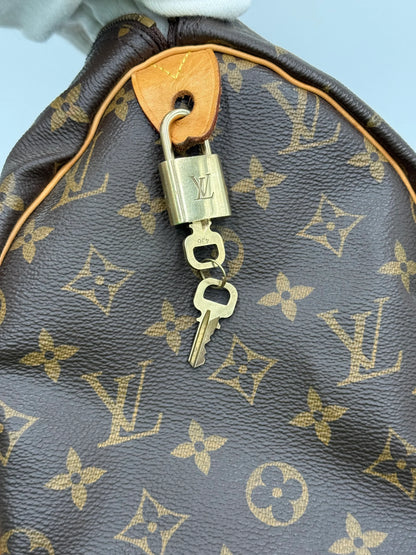 Louis-Vuitton-Borsa-Speedy-30-Monogram-Canvas-Marrone-69306097402180 - Pally Vintage Closet