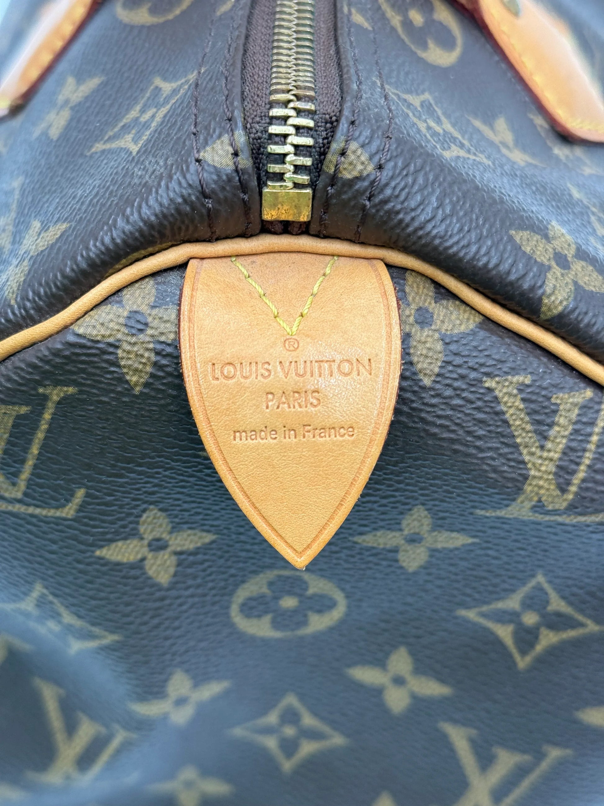 Louis-Vuitton-Borsa-Speedy-30-Monogram-Canvas-Marrone-69306097434948 - Pally Vintage Closet