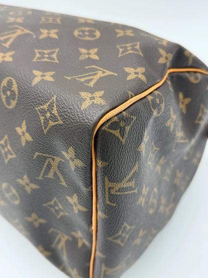 Louis-Vuitton-Borsa-Speedy-30-Monogram-Canvas-Marrone-69306097533252 - Pally Vintage Closet
