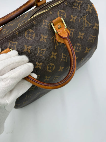 Louis-Vuitton-Borsa-Speedy-30-Monogram-Canvas-Marrone-69306097664324 - Pally Vintage Closet