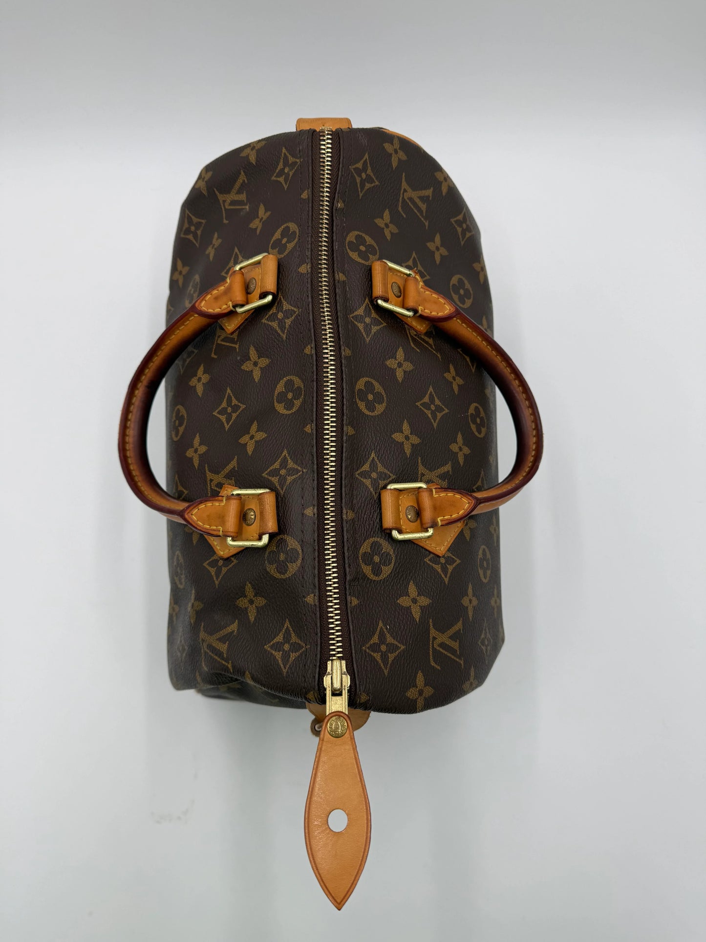 Louis-Vuitton-Borsa-Speedy-30-Monogram-Canvas-Marrone-69306097729860 - Pally Vintage Closet