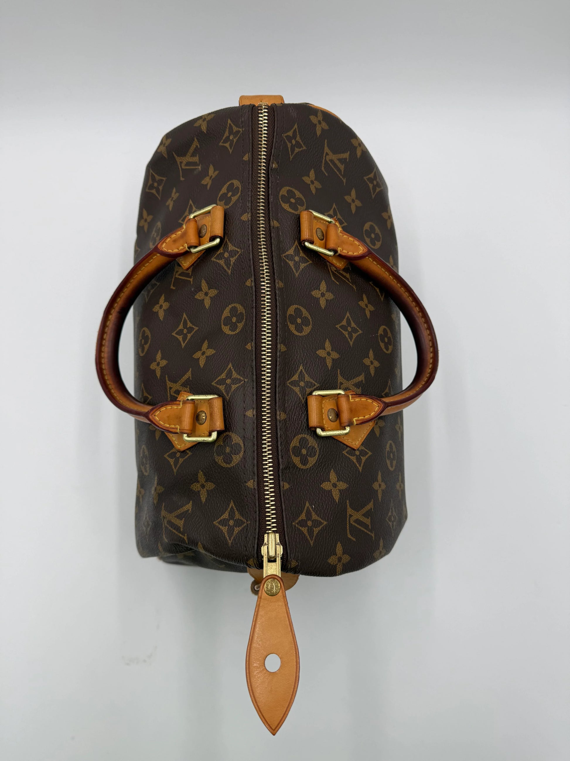 Louis-Vuitton-Borsa-Speedy-30-Monogram-Canvas-Marrone-69306097729860 - Pally Vintage Closet