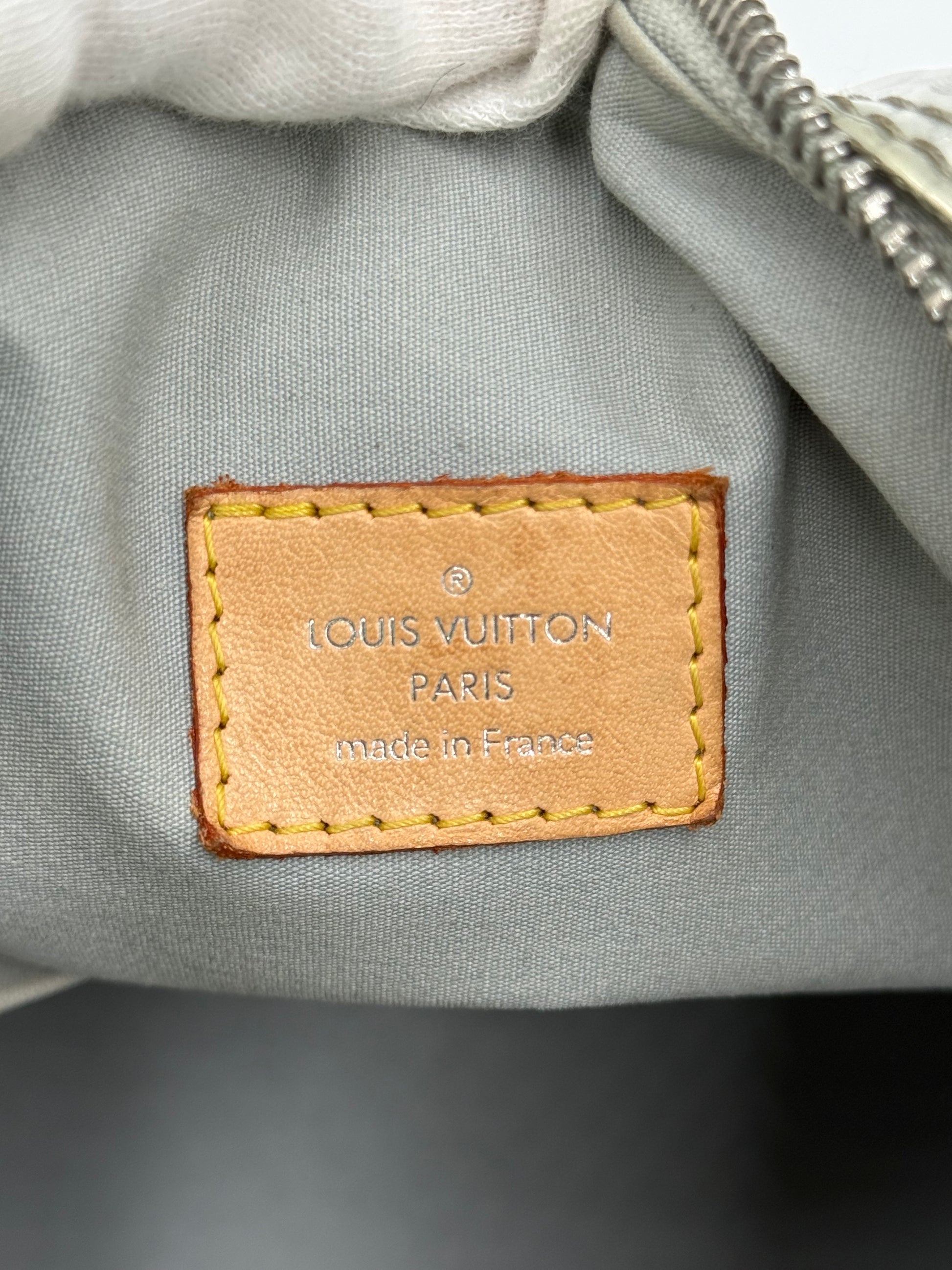 Louis Vuitton Borsa Speedy 35 Limited Edition Monogram Miroir Silver - Pally Vintage Closet
