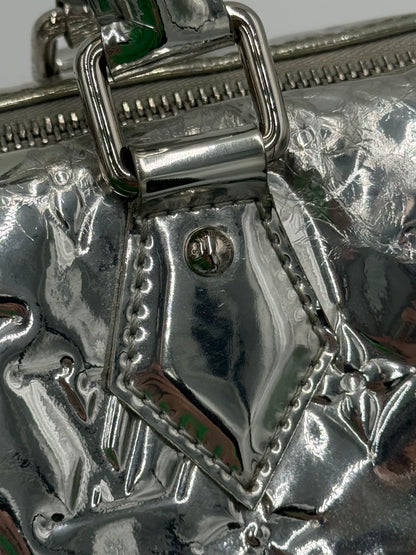 Louis Vuitton Borsa Speedy 35 Limited Edition Monogram Miroir Silver - Pally Vintage Closet