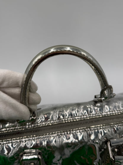 Louis Vuitton Borsa Speedy 35 Limited Edition Monogram Miroir Silver - Pally Vintage Closet