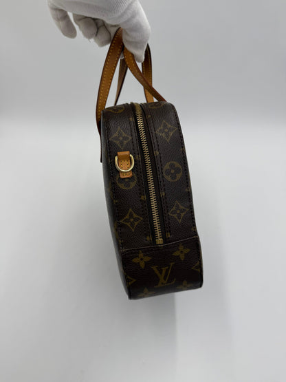 Louis Vuitton Spontini Vintage Monogram Canvas Brown Bag