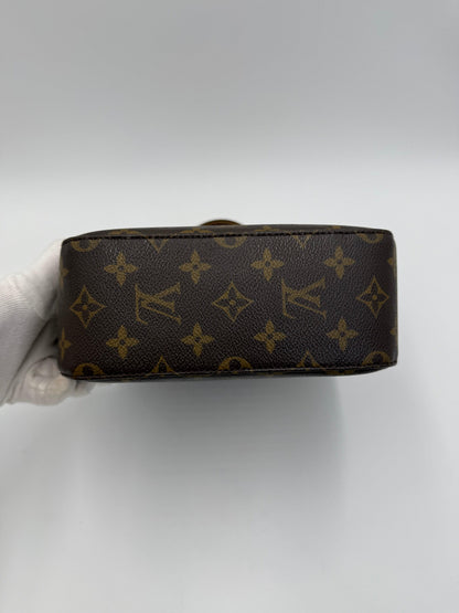 Louis Vuitton Spontini Vintage Monogram Canvas Brown Bag