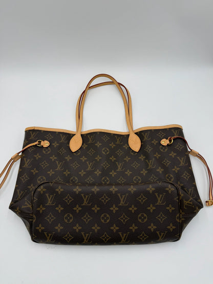 Louis-Vuitton-Borse-Neverfull-MM-Tela-Monogram-Marrone-70314538402116 - Pally Vintage Closet