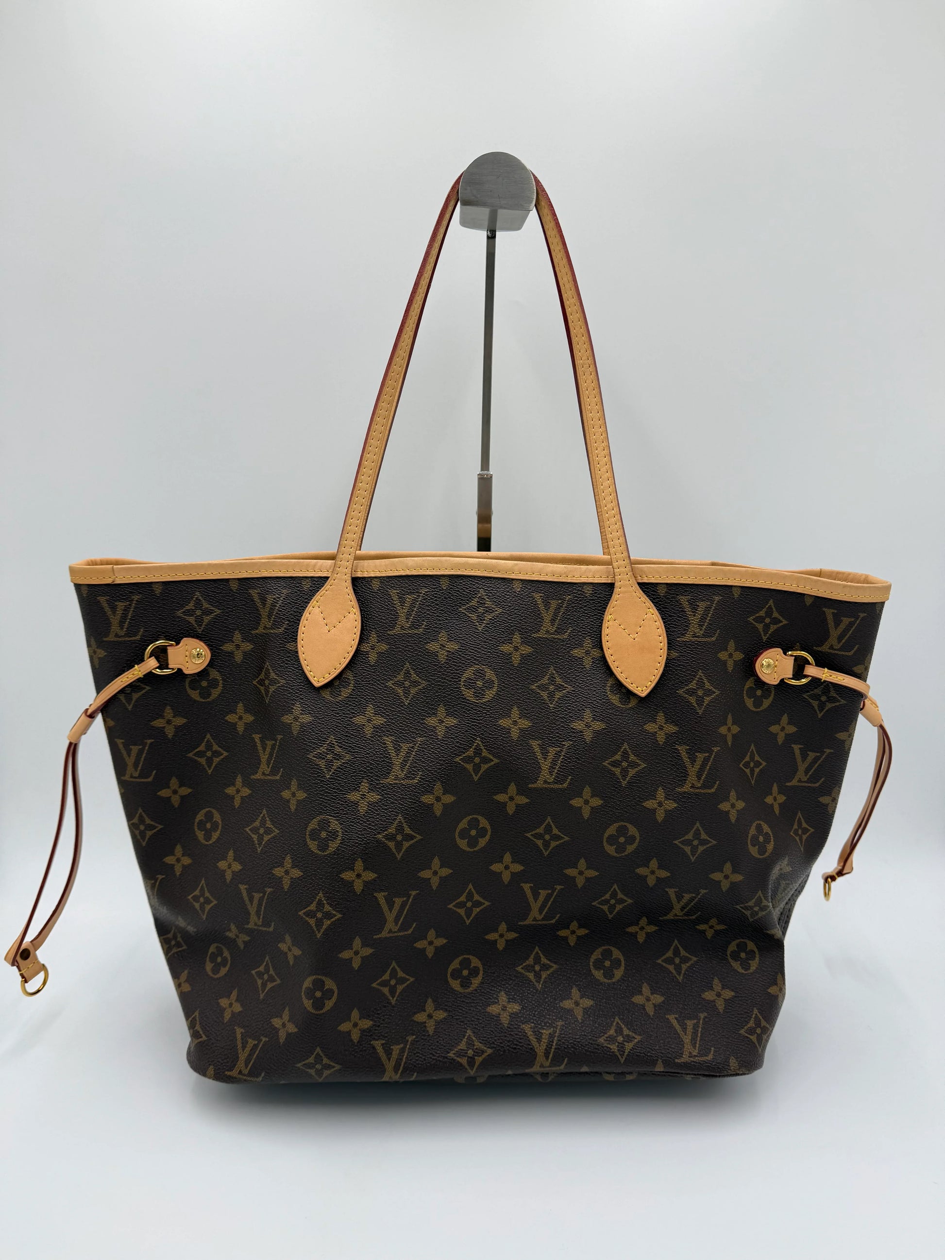 Louis-Vuitton-Borse-Neverfull-MM-Tela-Monogram-Marrone-70314539254084 - Pally Vintage Closet