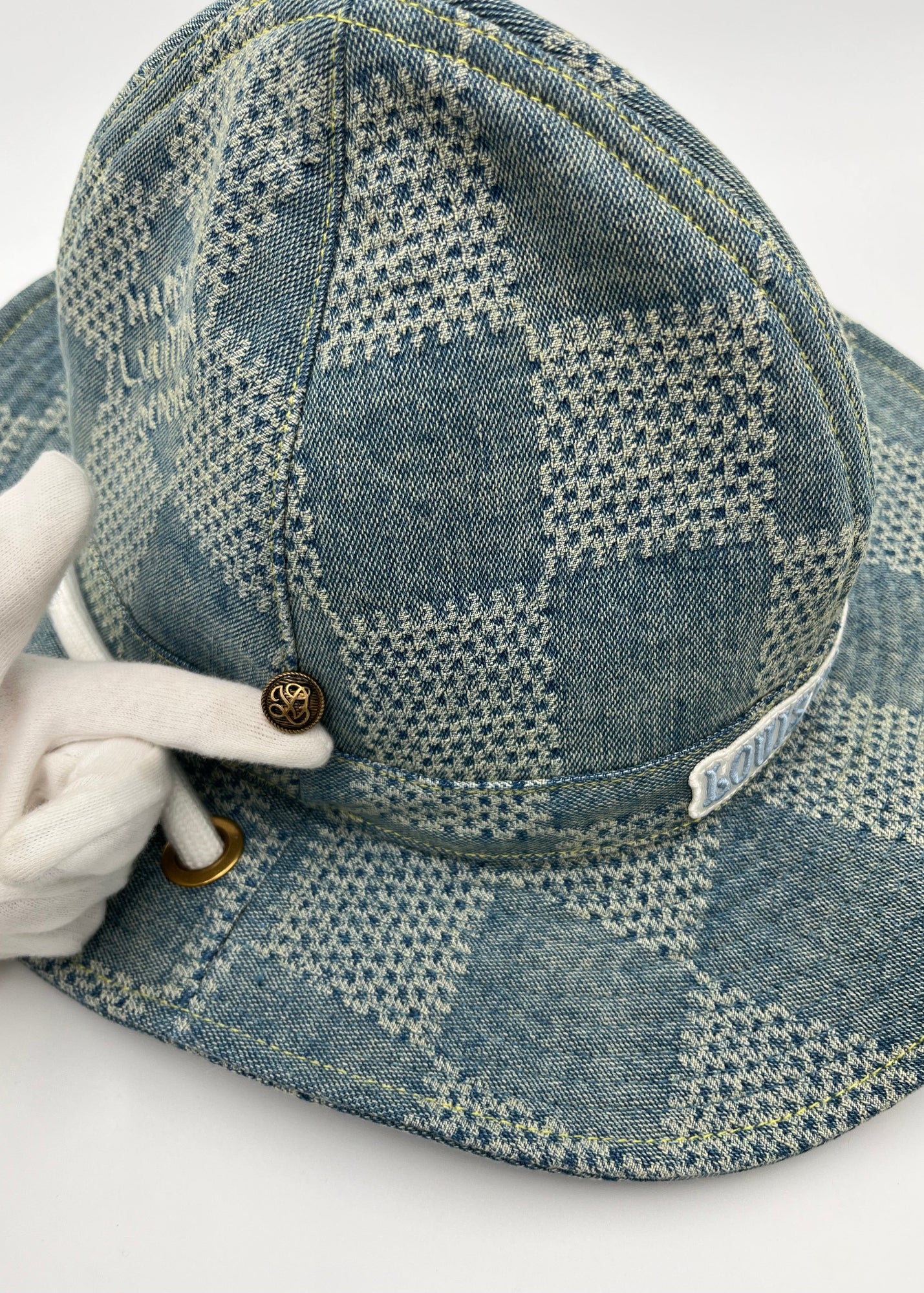 Louis Vuitton Cappello LV Dandy Bucket Denim