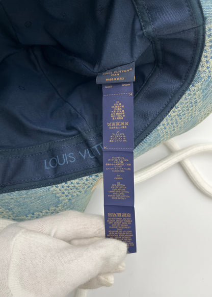Louis Vuitton Cappello LV Dandy Bucket Denim