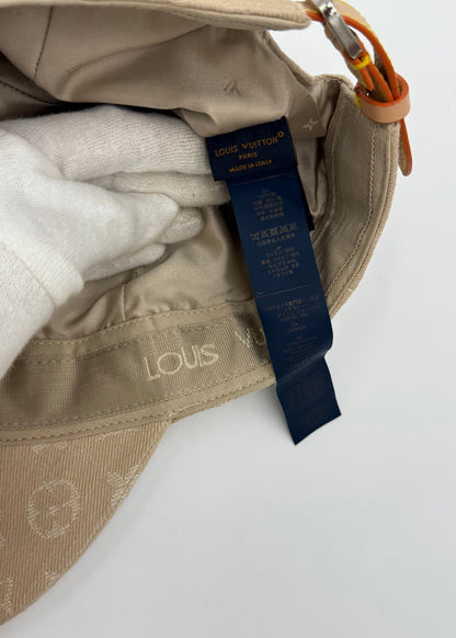 Louis Vuitton Cappello Monogram Denim Beige