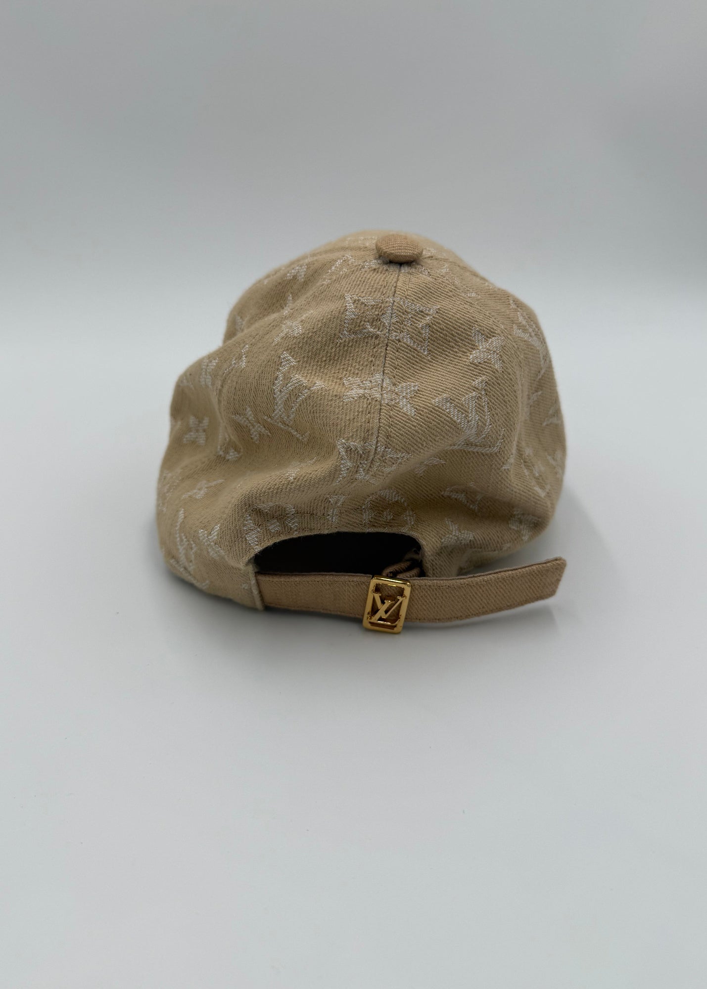 Louis Vuitton Cappello Monogram II Denim Beige