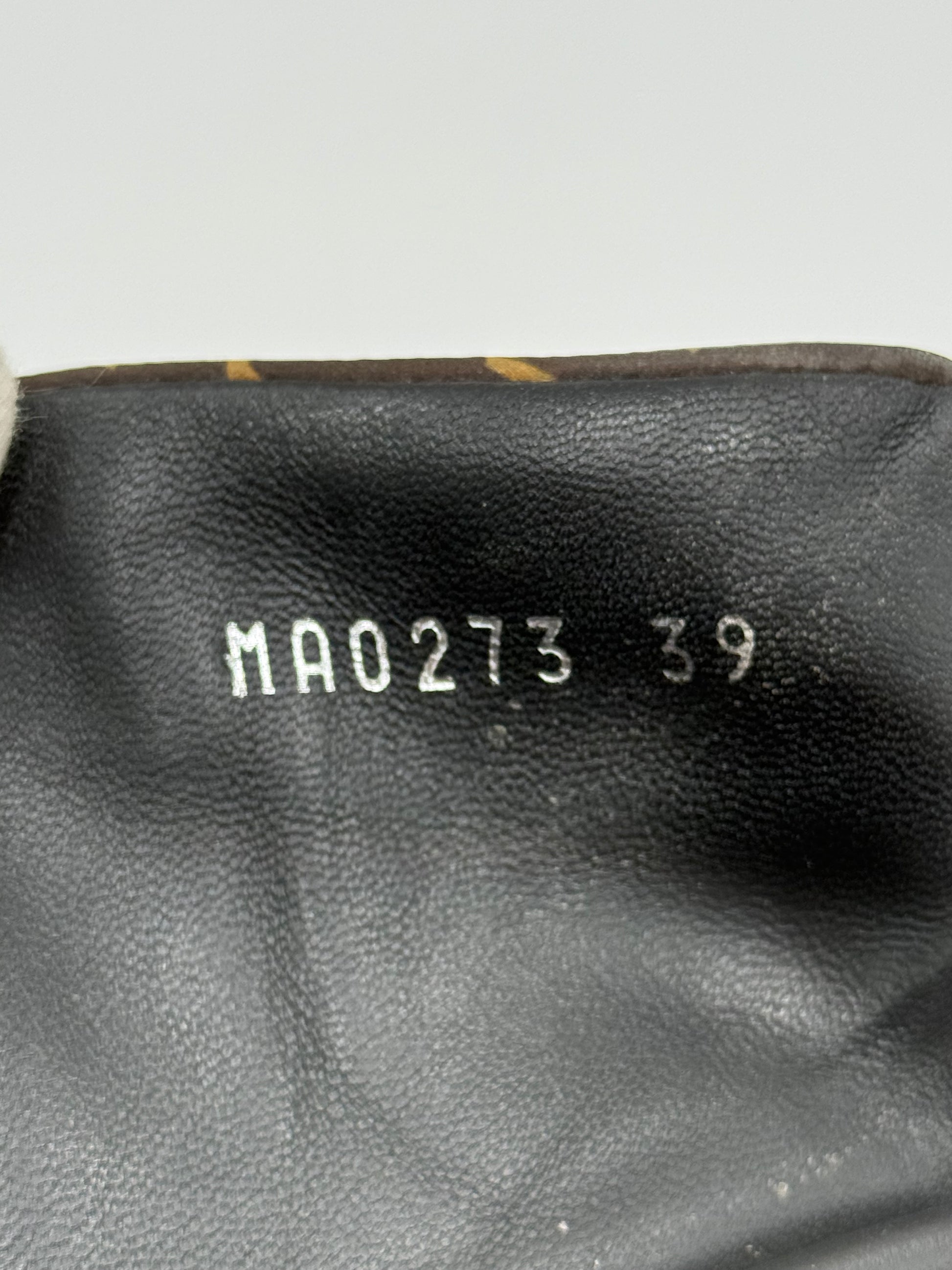 Louis Vuitton Mule Bassa Pool Pillow Monogram Marrone e Nero - Pally Vintage Closet