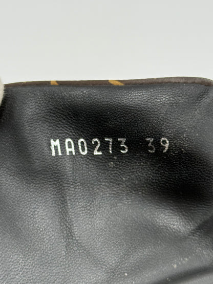 Louis Vuitton Mule Bassa Pool Pillow Monogram Marrone e Nero - Pally Vintage Closet