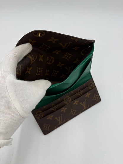 Louis Vuitton Portafogli Monogram Envelope Verde - Pally Vintage Closet