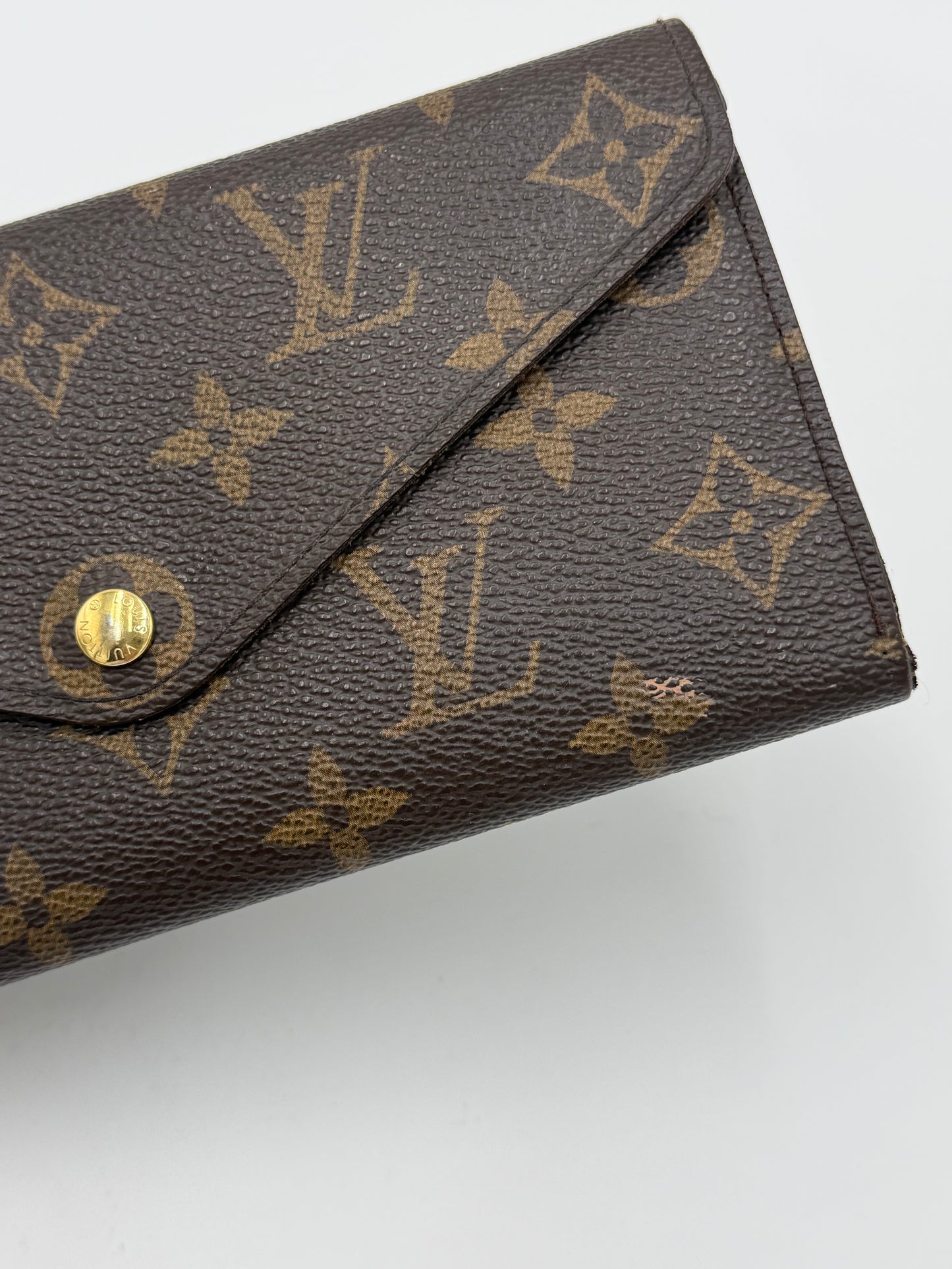 Louis Vuitton Portafogli Monogram Envelope Verde - Pally Vintage Closet