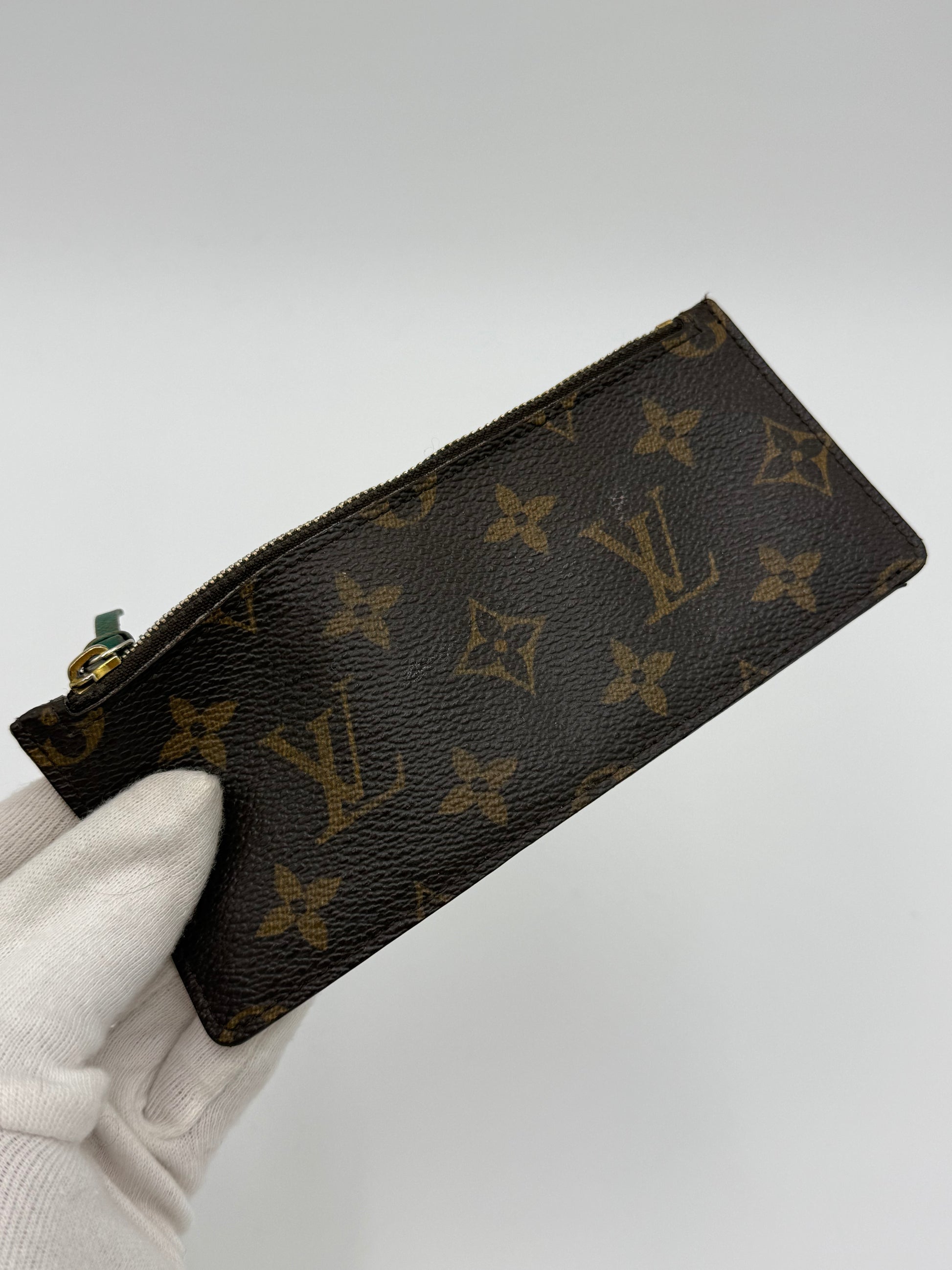 Louis Vuitton Portafogli Monogram Envelope Verde - Pally Vintage Closet