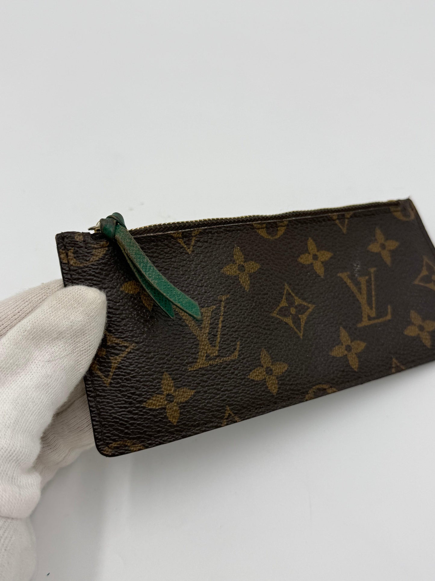 Louis Vuitton Portafogli Monogram Envelope Verde - Pally Vintage Closet