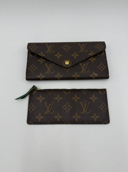 Louis Vuitton Portafogli Monogram Envelope Verde - Pally Vintage Closet