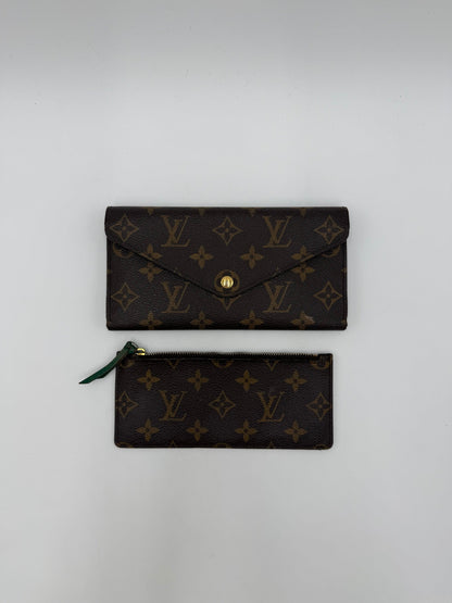 Louis Vuitton Portafogli Monogram Envelope Verde - Pally Vintage Closet