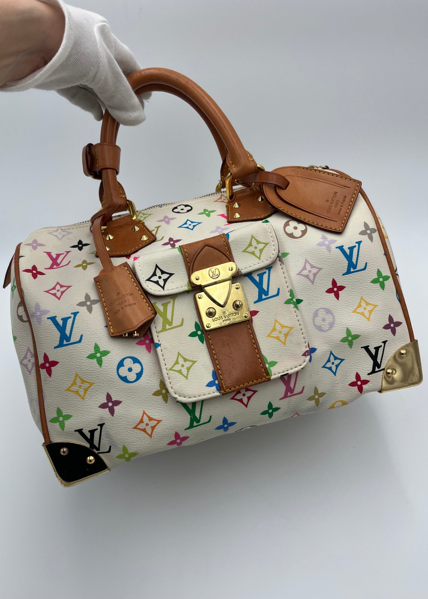 Louis Vuitton X Murakami Borsa Speedy 30 Vintage