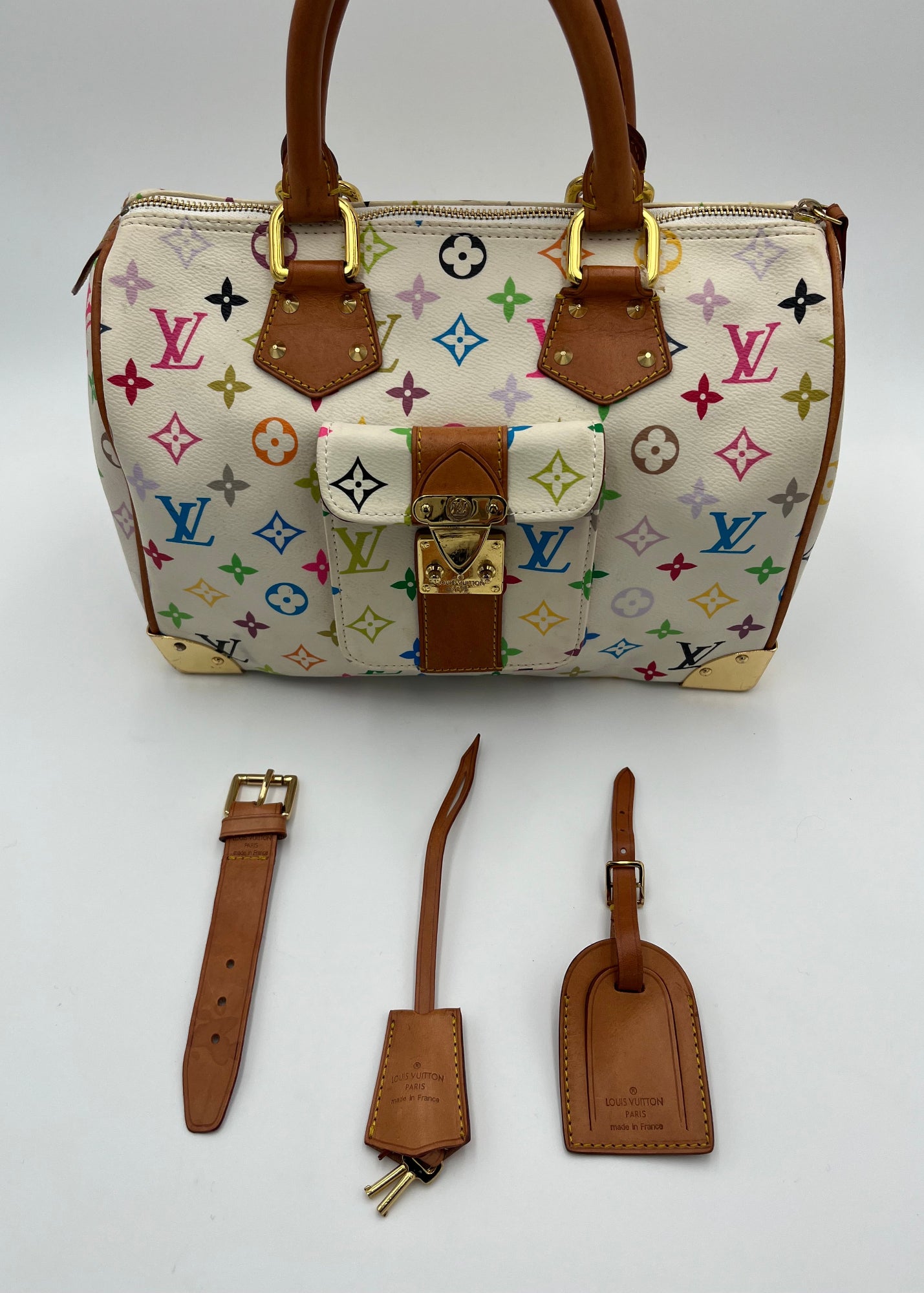 Louis Vuitton X Murakami Borsa Speedy 30 Vintage