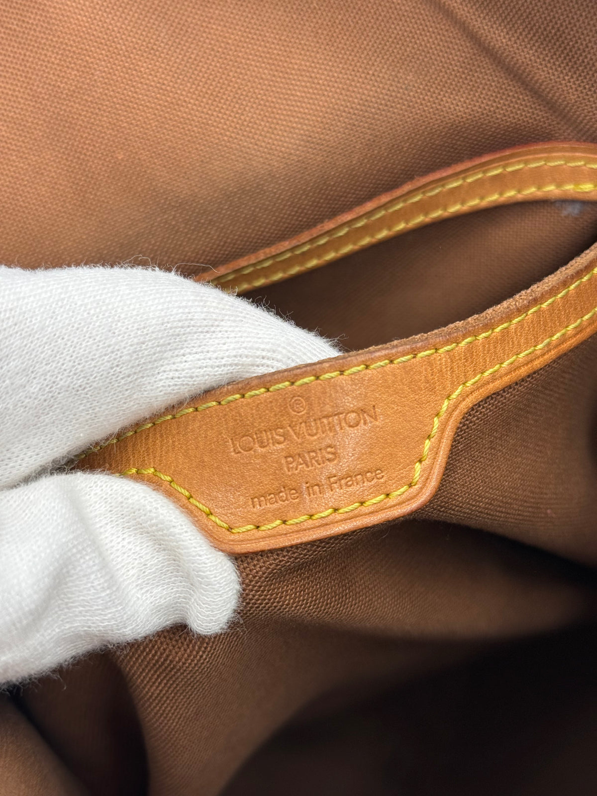 Louis Vuitton Zaino Montsouris GM Vintage in Tela Monogram Marrone - Pally Vintage Closet