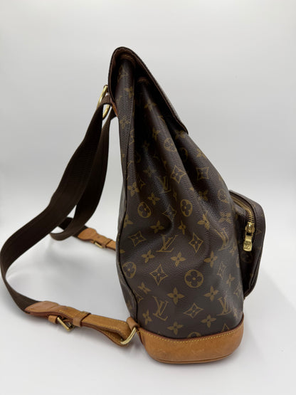 Louis Vuitton Zaino Montsouris GM Vintage in Tela Monogram Marrone - Pally Vintage Closet