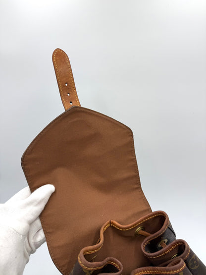 Louis Vuitton Zaino Montsouris GM Vintage in Tela Monogram Marrone - Pally Vintage Closet
