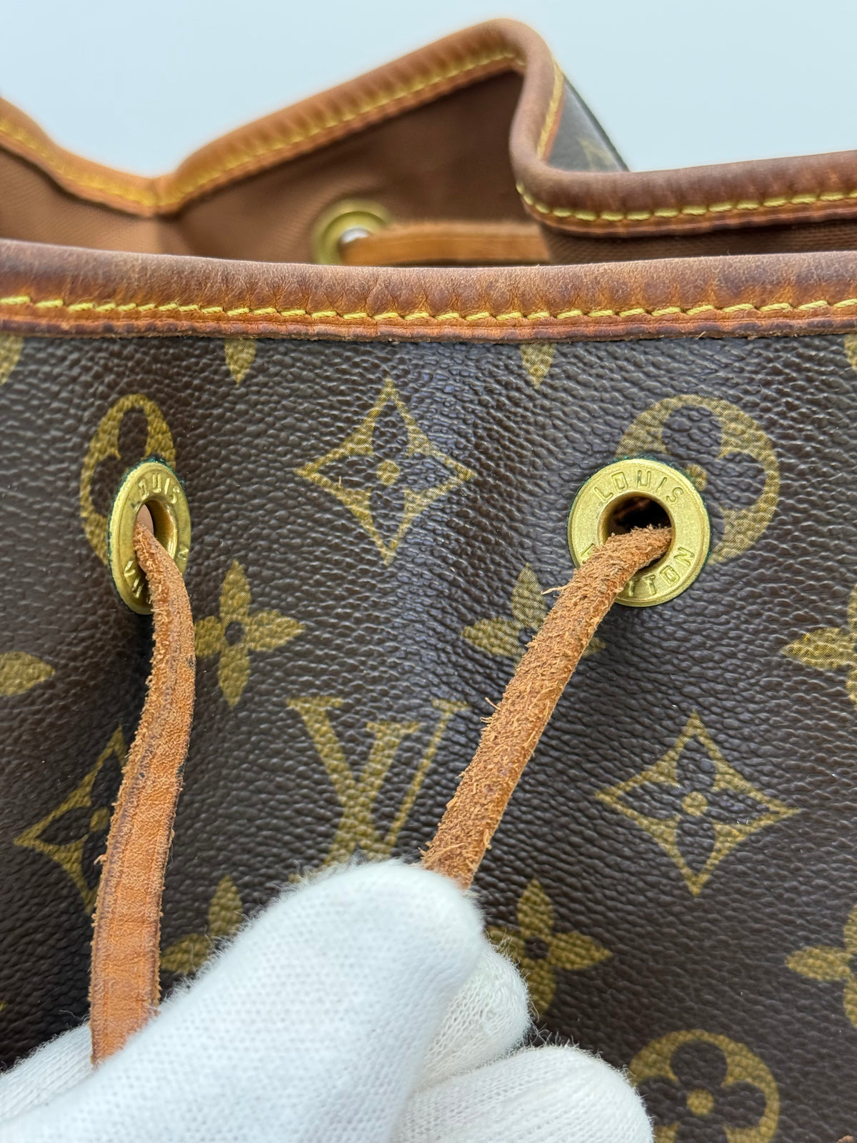 Louis Vuitton Zaino Montsouris GM Vintage in Tela Monogram Marrone - Pally Vintage Closet