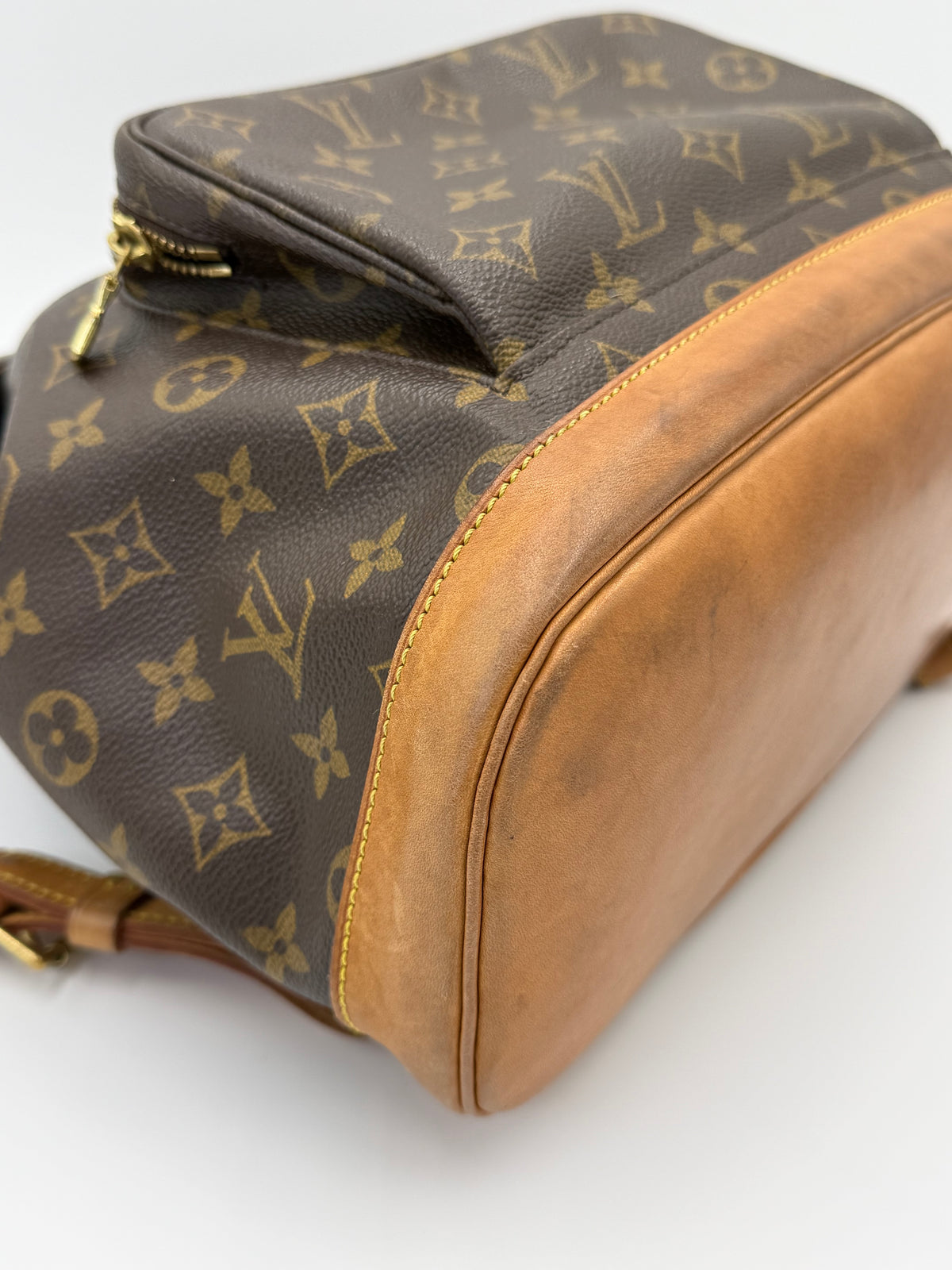 Louis Vuitton Zaino Montsouris GM Vintage in Tela Monogram Marrone - Pally Vintage Closet