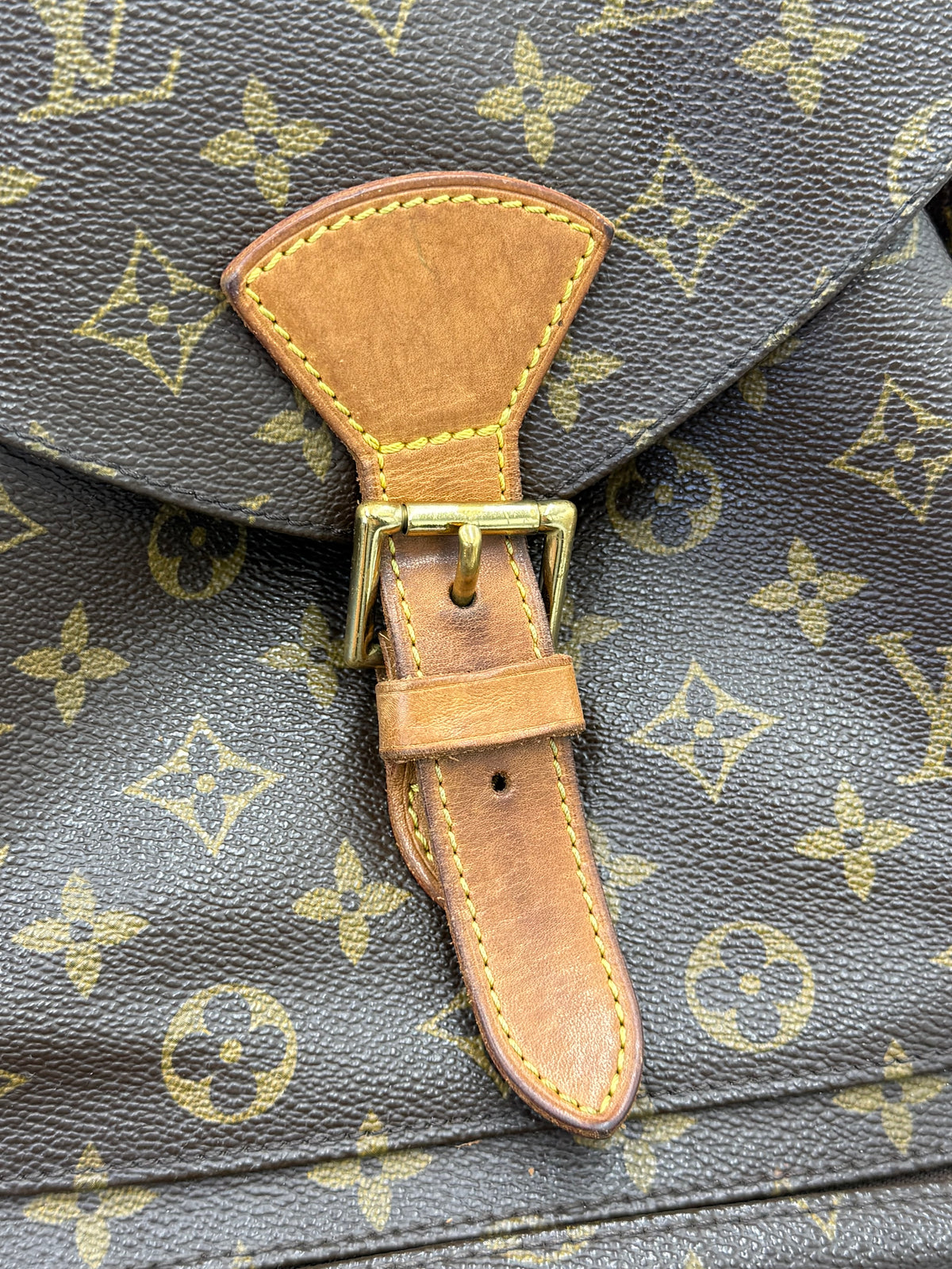 Louis Vuitton Zaino Montsouris GM Vintage in Tela Monogram Marrone - Pally Vintage Closet