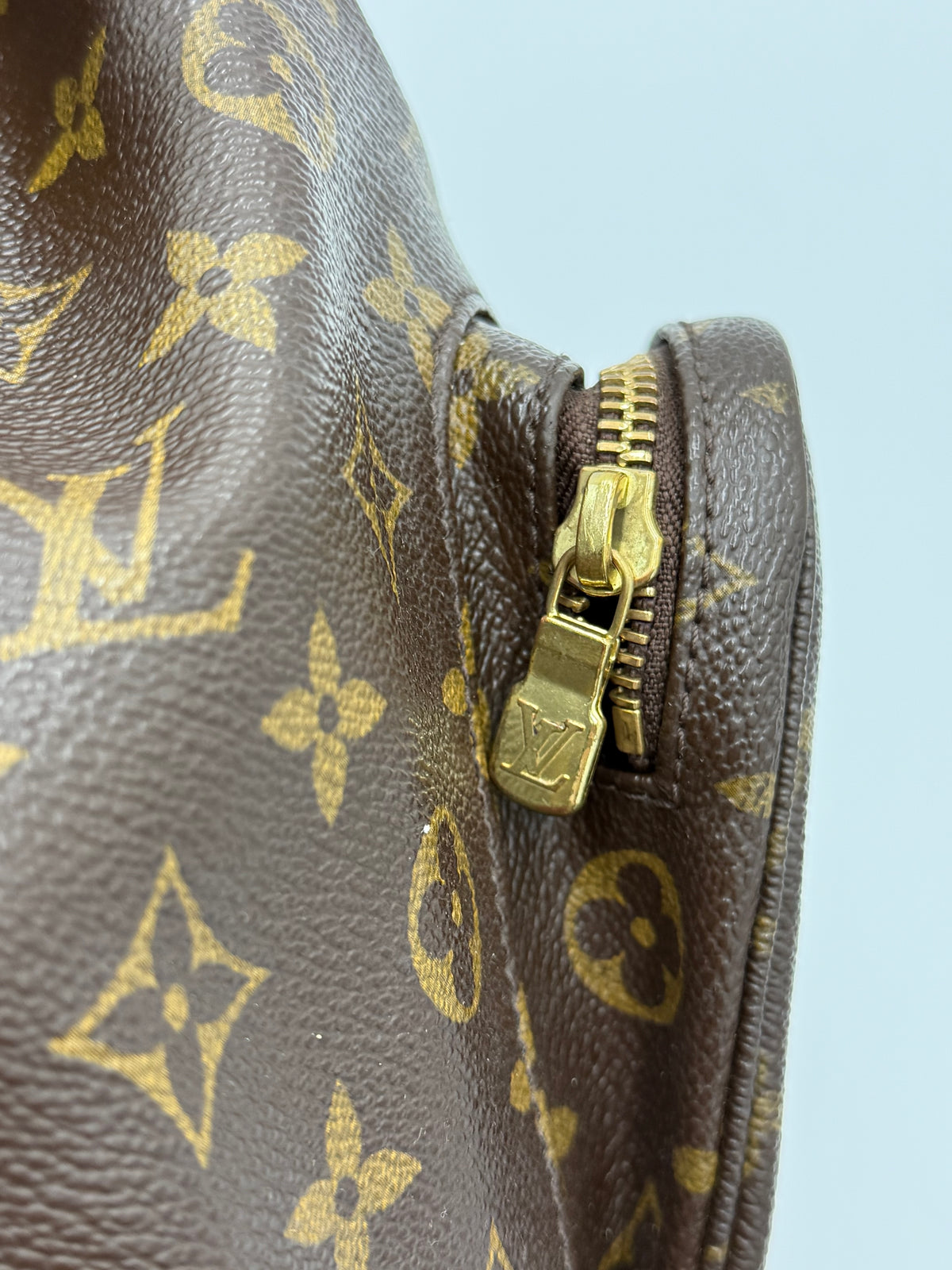 Louis Vuitton Zaino Montsouris GM Vintage in Tela Monogram Marrone - Pally Vintage Closet