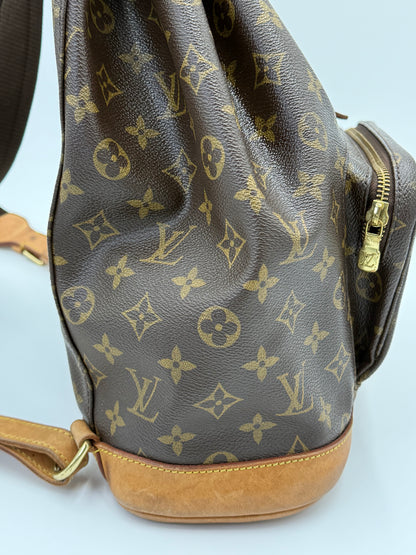 Louis Vuitton Zaino Montsouris GM Vintage in Tela Monogram Marrone - Pally Vintage Closet