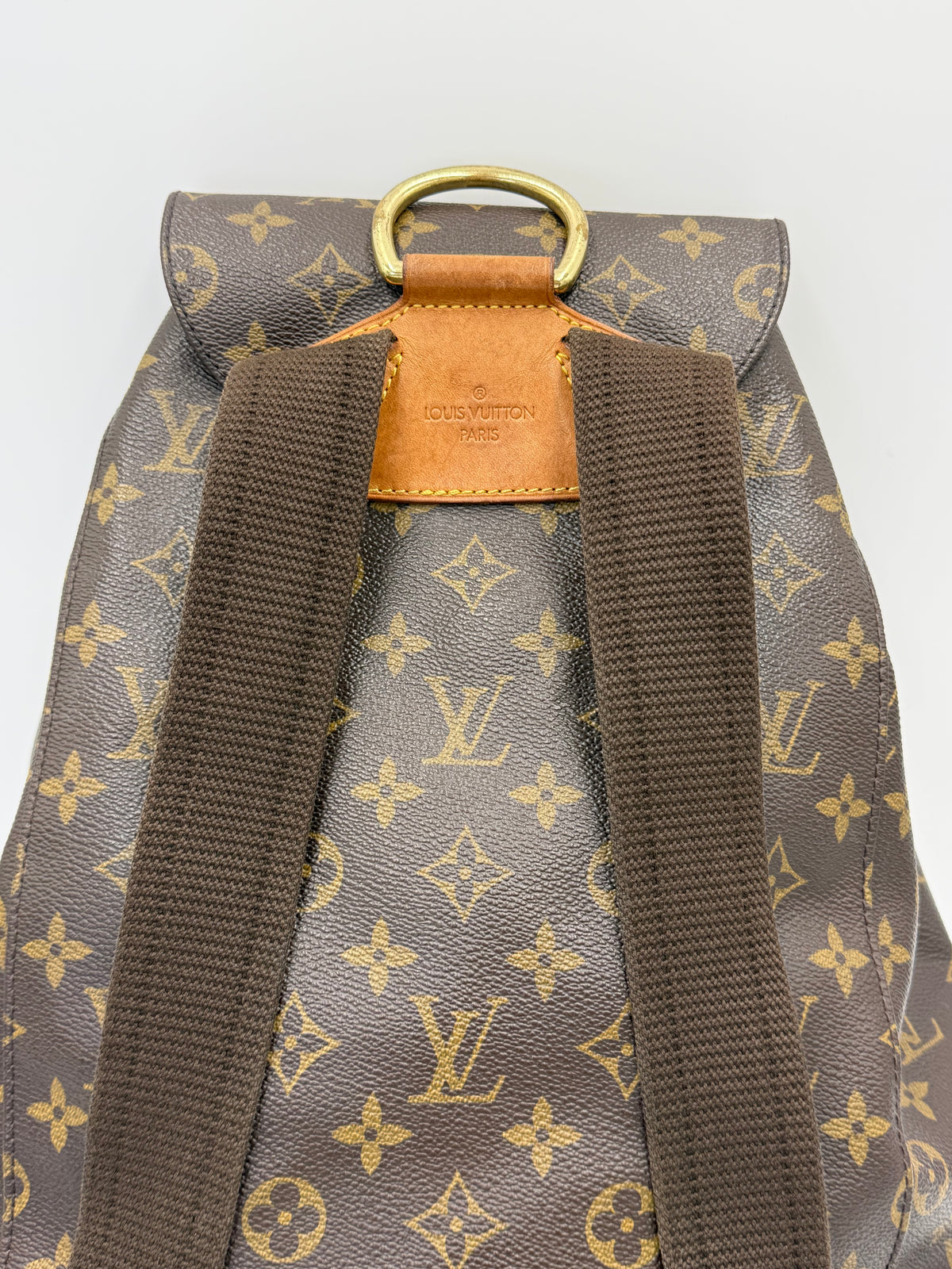 Louis Vuitton Zaino Montsouris GM Vintage in Tela Monogram Marrone - Pally Vintage Closet