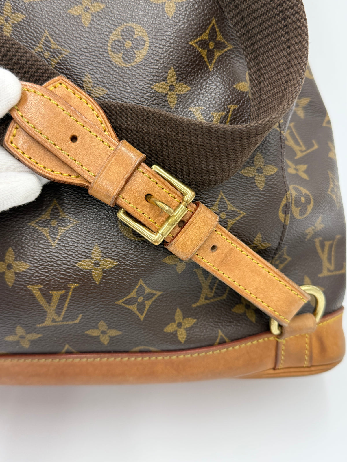 Louis Vuitton Zaino Montsouris GM Vintage in Tela Monogram Marrone - Pally Vintage Closet