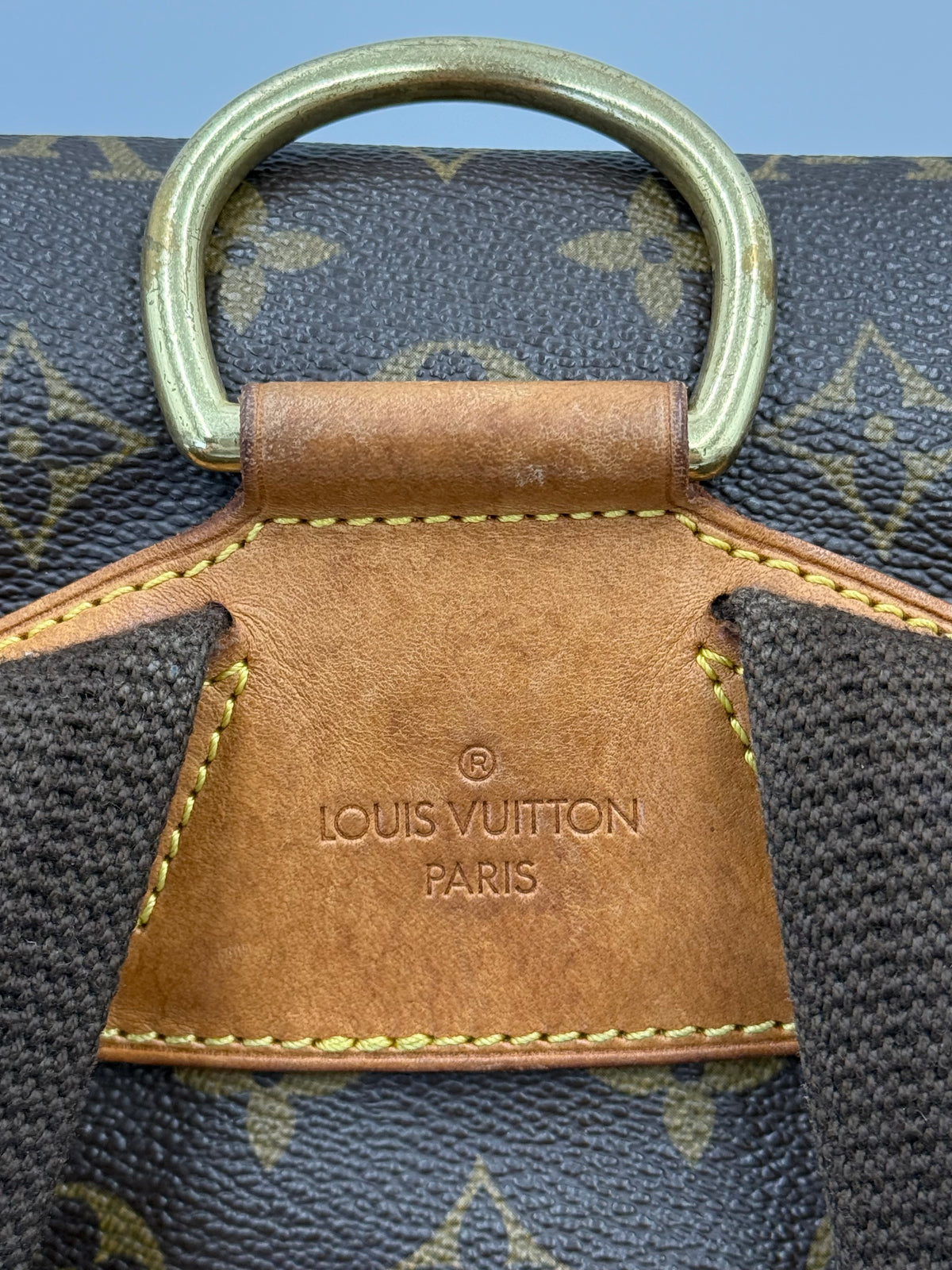 Louis Vuitton Zaino Montsouris GM Vintage in Tela Monogram Marrone - Pally Vintage Closet