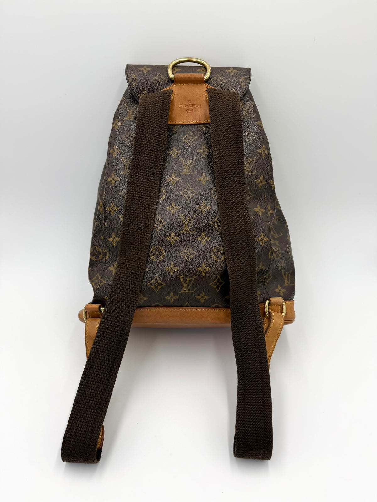 Louis Vuitton Zaino Montsouris GM Vintage in Tela Monogram Marrone - Pally Vintage Closet