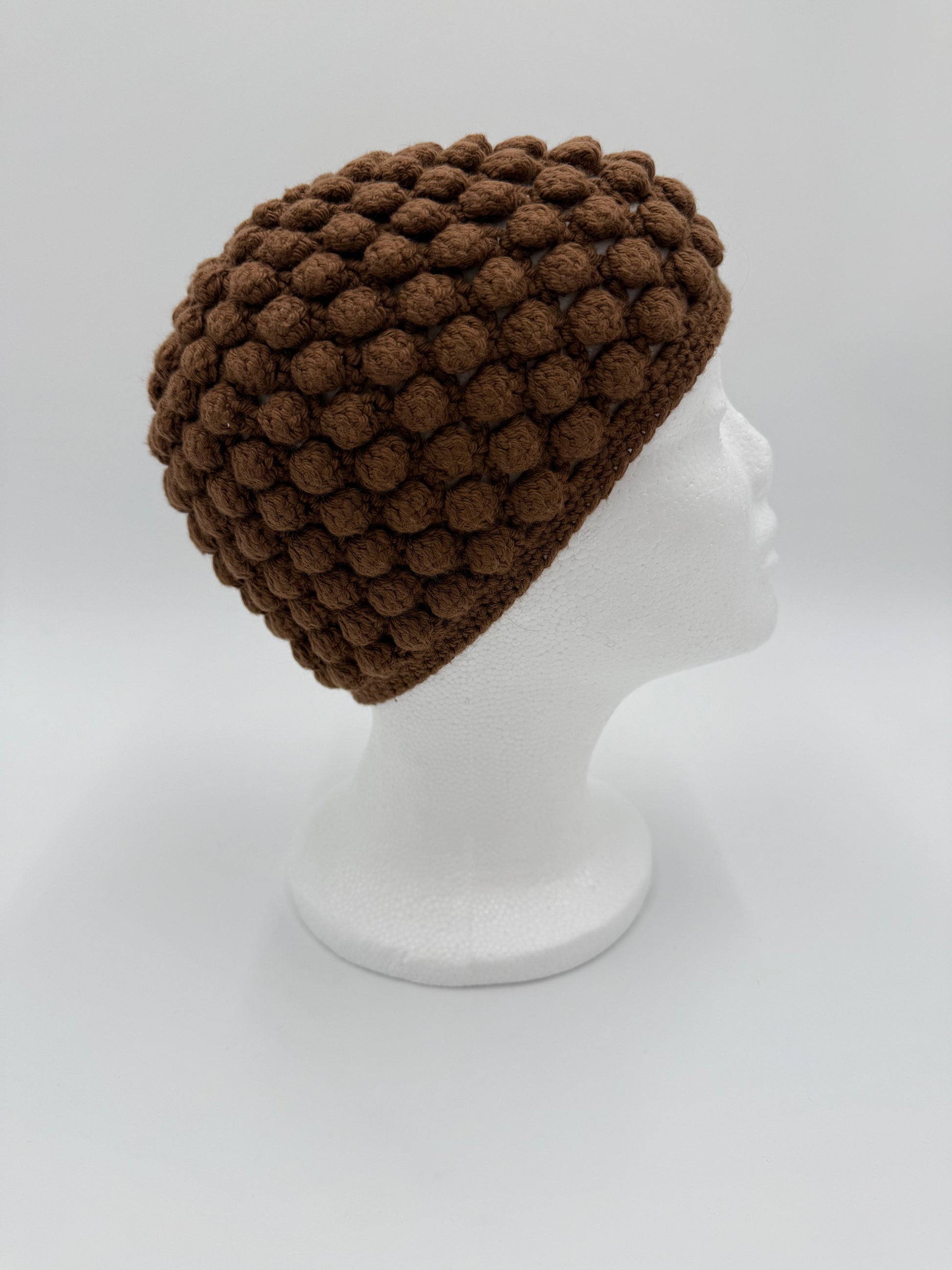 Malo Berretto in Cashmere e Lana a Lavorazione Popcorn - Pally Vintage Closet