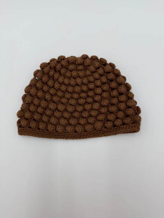 Malo Berretto in Cashmere e Lana a Lavorazione Popcorn - Pally Vintage Closet